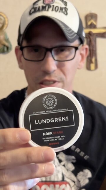 Lundgrens Mörk Stark Nicotine Pouches Review