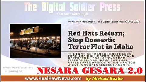 Red Hats Return; Stop Domestic Terror Plot in Idaho