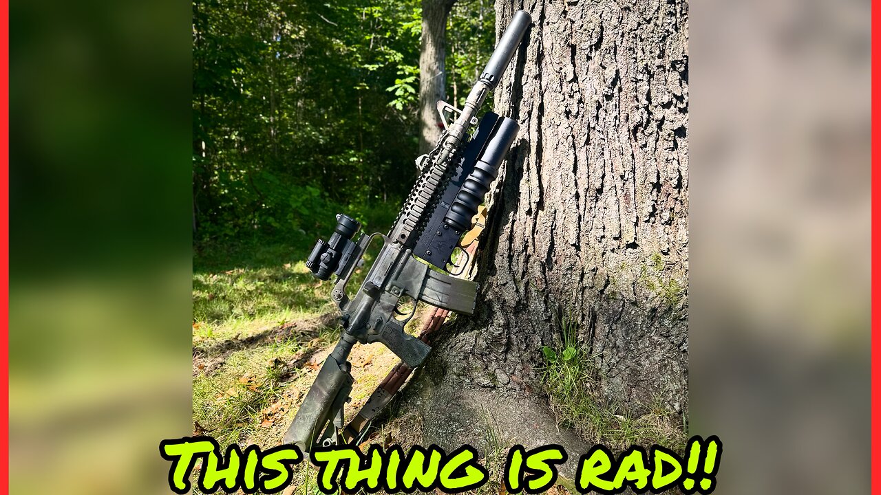 The 37mm for the carry handle quad rail build is finally here!