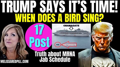 Trump - It's Time! Bird Sing? 17 Post, Obamagate Tuesday 7-22-25 6PM CST