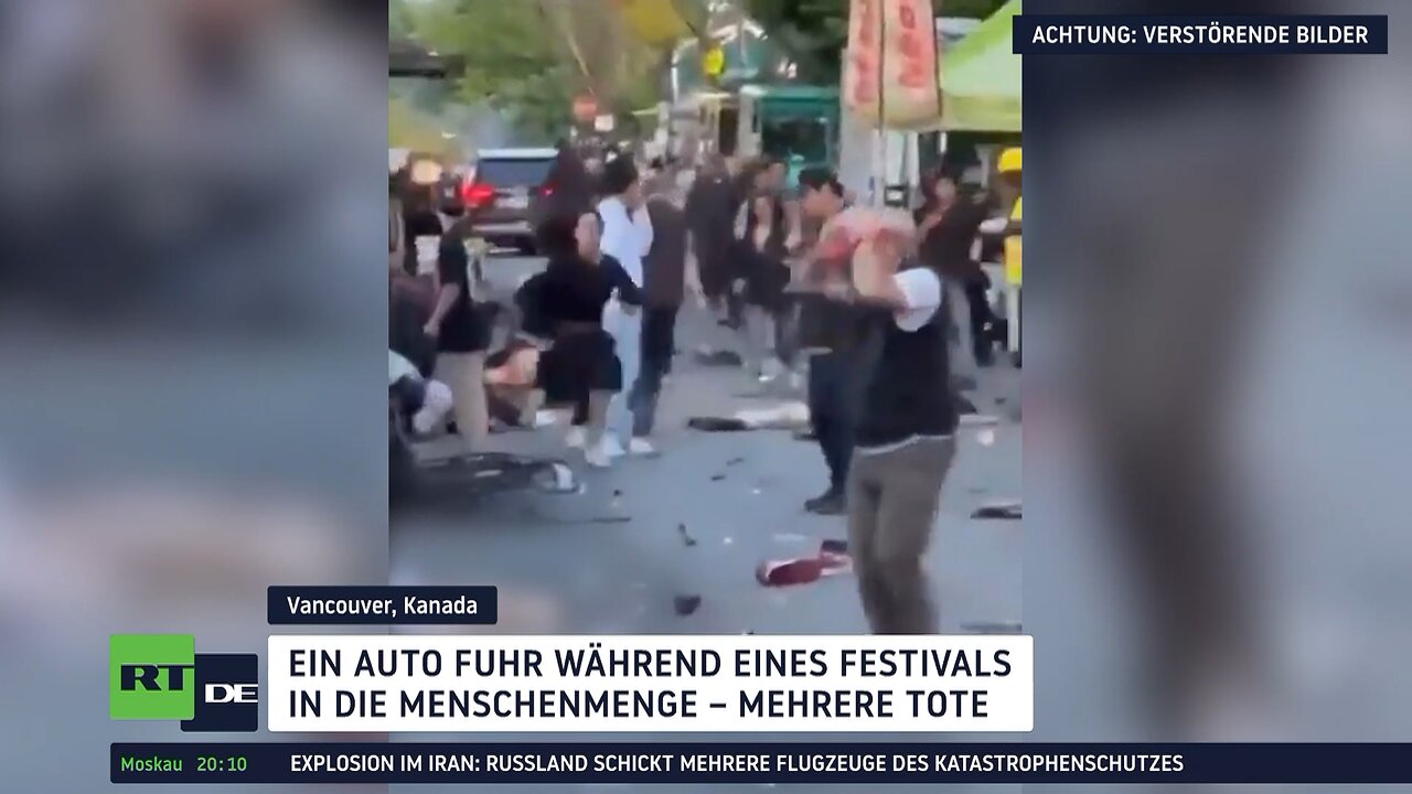Kanada: Mindestens 11 Tote bei Amokfahrt in Vancouver
