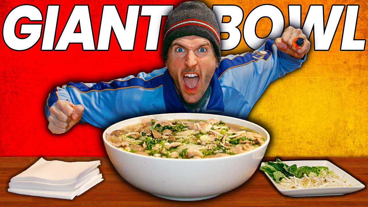 I DEVOURED This MONSTER Pho Challenge Locals FEARED to Try!