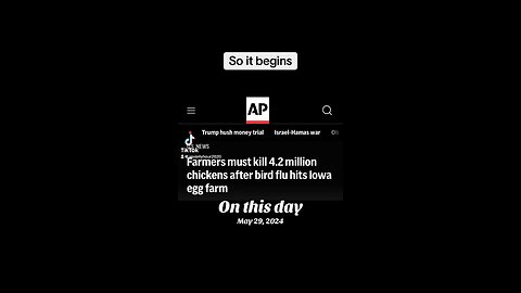 FLASHBACK: When Biden ordered the killing of chickens