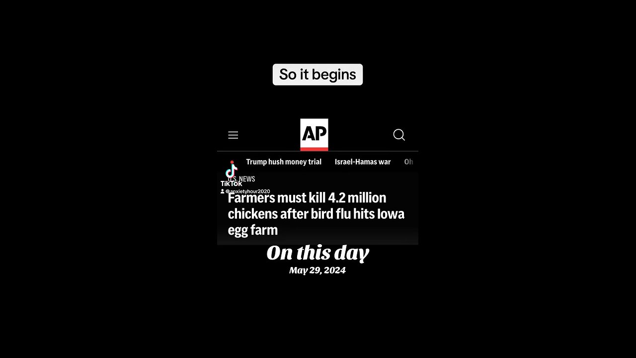 FLASHBACK: When Biden ordered the killing of chickens