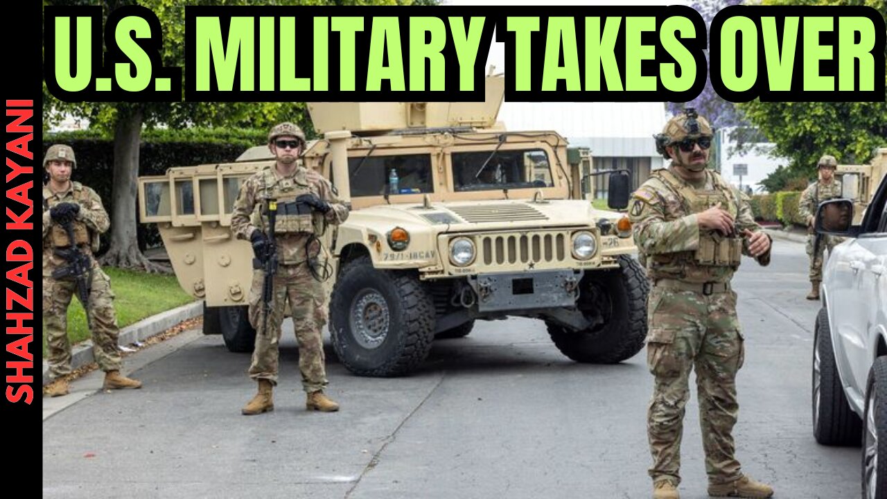 Martial Law Incoming? Troops Deployed in Los Angeles Without Approval - LA in Chaos