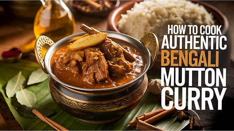 How to cook Authentic Bengali Mutton Curry.