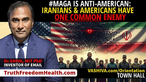 Dr.SHIVA™ LIVE: #MAGA Is Anti-American: Iranians & Americans Have ONE COMMON Enemy