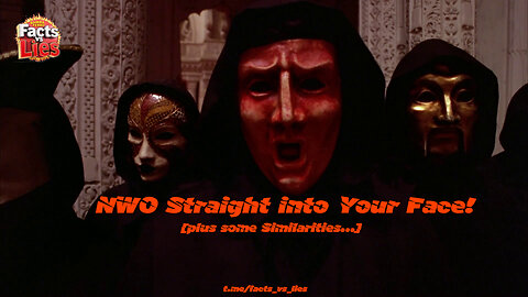 NWO Straight into Your Face! [plus some Similarities...]