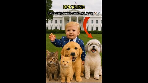 Baby Trump’s Secret Pet Cabinet 🐶🐱 #ViralPet #America