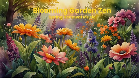 Spring Bloom Serenity,Zen Garden Music for Relaxation & Peace,Spring Renewal Music for Relaxation