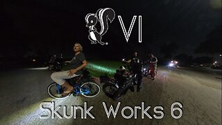 The Official Skunk Works 6 Night Time Electric Bike Ride Movie - Buena Park CA