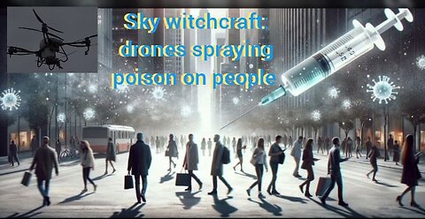 The days have been shortened for our sake. Sky witchcraft. Drones poisoning