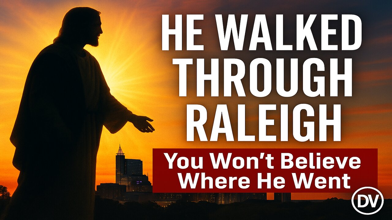 He Walked Through Raleigh | You Won’t Believe Where Jesus Went