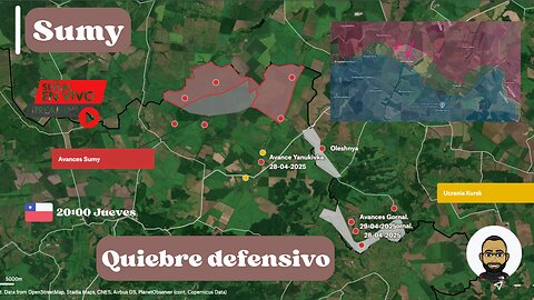 [DIRECTO] Guerra de Ucrania | Quiebre defensivo Sumy