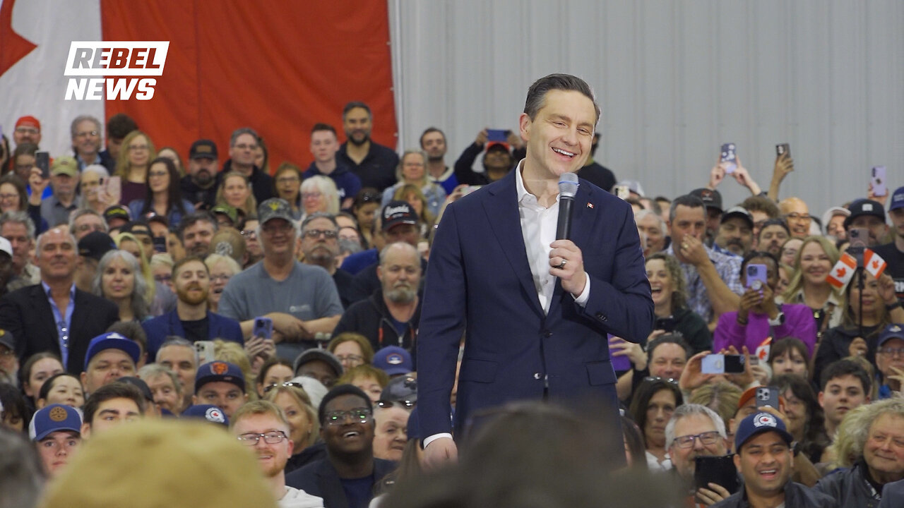 FULL: Poilievre holds a Canada First Rally in Oshawa, Ontario