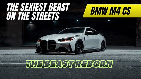 BMW M4 CS – The Sexiest Beast on the Streets | Pure M Power Unleashed
