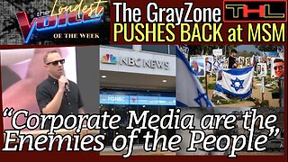 The LOUDEST VOICE of the Week | Max Blumenthal Protests MSM Zionist Propaganda Outside Capitol Hill