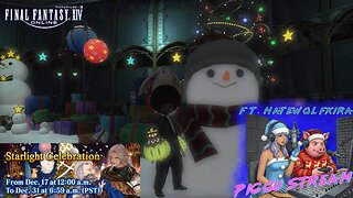 Final Fantasy XIV: Starlight Celebration Event with NateWoldKira! | PIGGU STREAMS