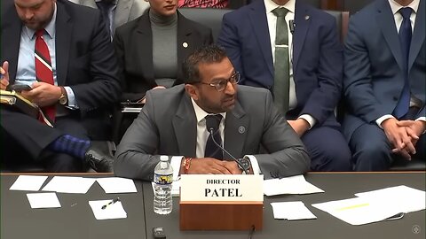 Watch: Jasmine Crockett calls Kash Patel "least qualified FBI director" in history