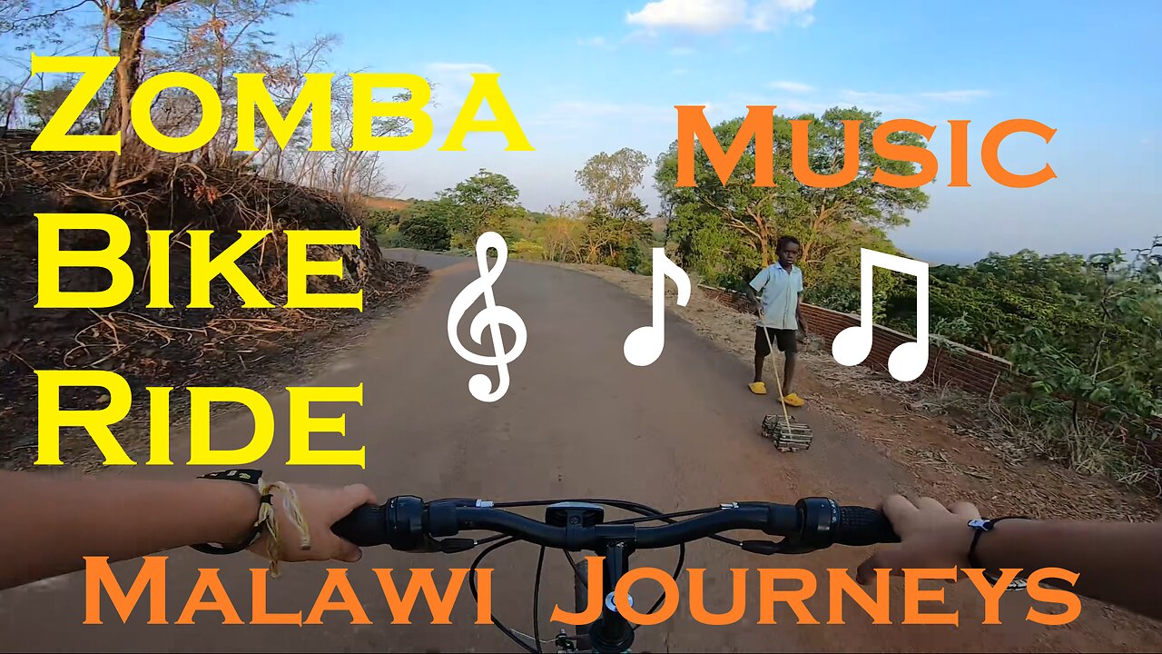 Bike Ride in Zomba - with music