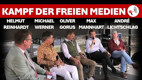 Gesprächsrunde mit Helmut Reinhardt: Der Kampf der freien Medien gegen Zensur und Staatswillkür