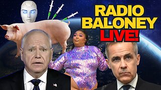 Radio Baloney Live! Tim Walz FBI Letter, Carney Humiliated, Man Proposes To AI Girlfriend, Memes