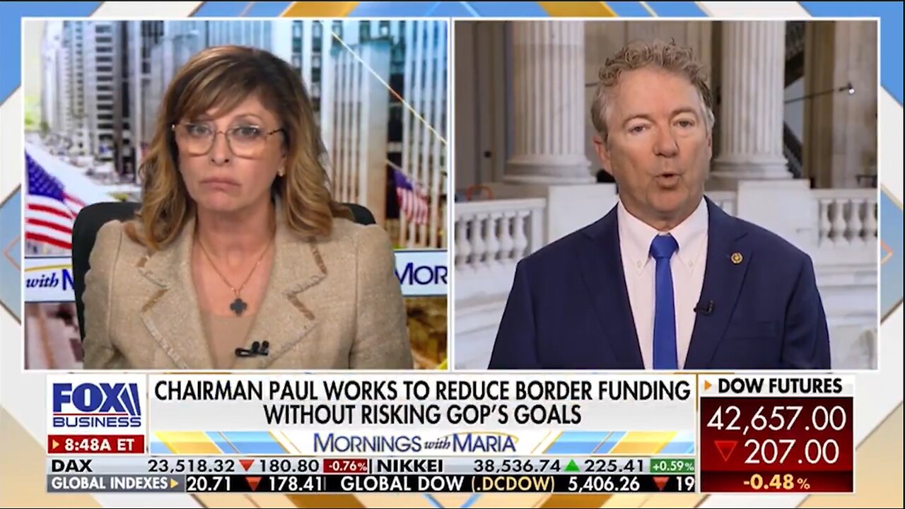 Rand Paul On Border Funding