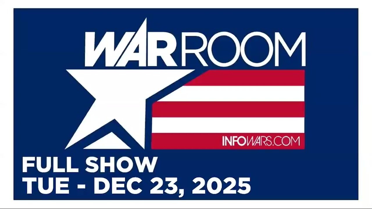 WAR ROOM (Full Show) 12_23_25 Tuesday