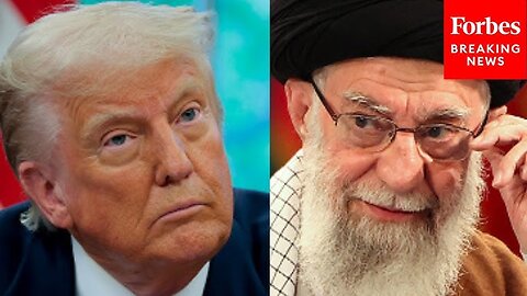 BREAKING: Trump Warns Iran—'They Cannot Have A Nuclear Weapon'