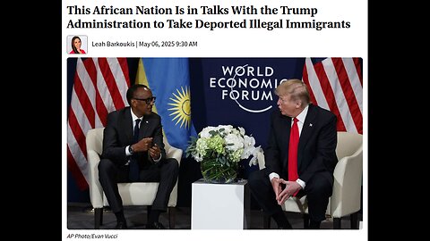 Rwanda In Talks With Trump About Taking Illegals