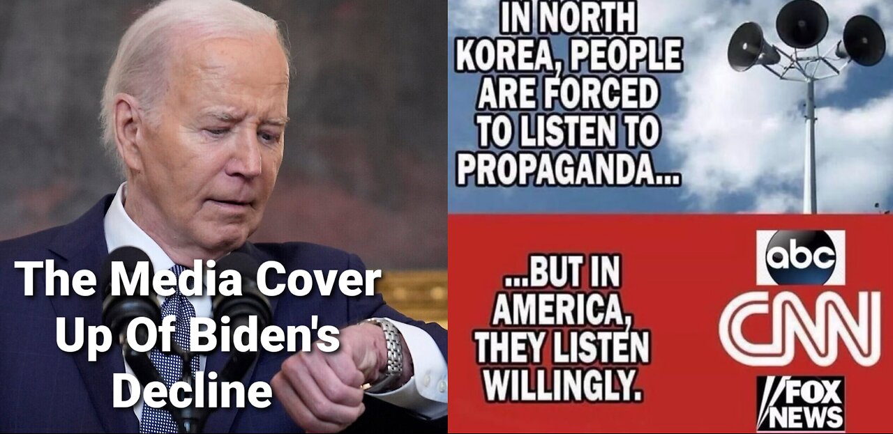 MSNBC, CNN & Media Trying To Covering Up & Rewrite President Biden's Mental Decline