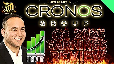 Cronos Group Q1 2025 Beats Estimates, Stock Buy-Back & Profitability