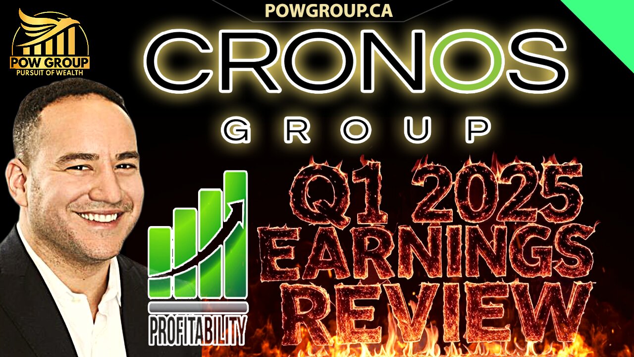 Cronos Group Q1 2025 Beats Estimates, Stock Buy-Back & Profitability
