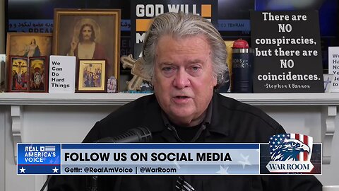 BANNON: “Israel Is Fully Capable Of Finishing What They Started.”