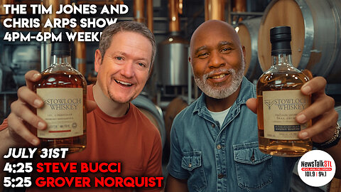 The Tim Jones and Chris Arps Show 07.31.2025 Steve Bucci | Grover Norquist
