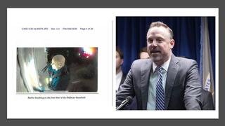 DOES U.S. ATTORNEY JOE THOMPSON EVER SAY HOW HE IDENTIFED MASKED SUSPECT AS "VANCE BOELTER"?