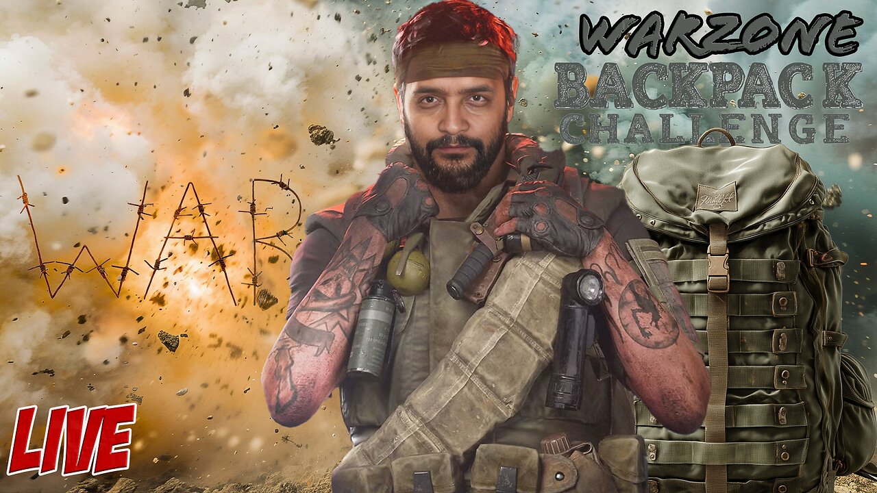 🔴-👑Wz BackPack Chall!👑- With The Great @GrimmHollywood 18+