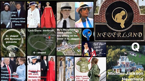 Q 17 Confia en el Plan Trump Kennedy Diana Melania Michael Jackson. Niños y Mujeres