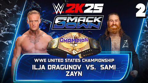 WWE 2K25 Smackdown October 17th 2025 - Match 2: What A return!