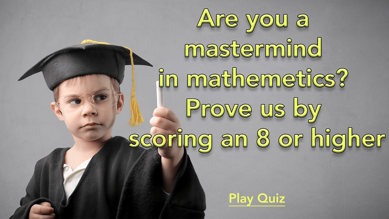 Mathematics Quiz