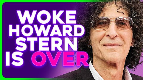 Howard Stern Show CANCELLED, Get Woke, Go Broke?