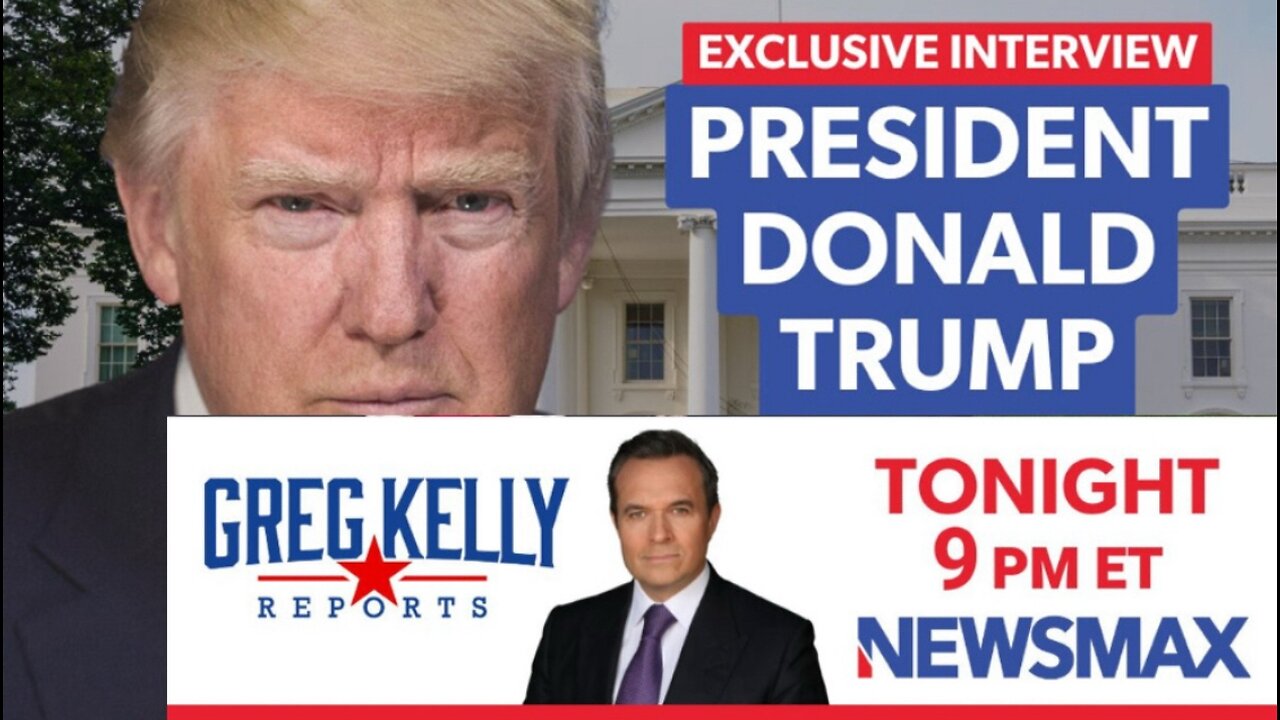 LIVE: PRESIDENT TRUMP GREG KELLY INTERVIEW - 3/25/25