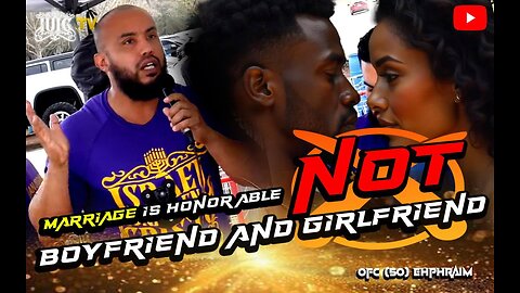 Boyfriend and Girlfriend is FORNICATION in God's eyes