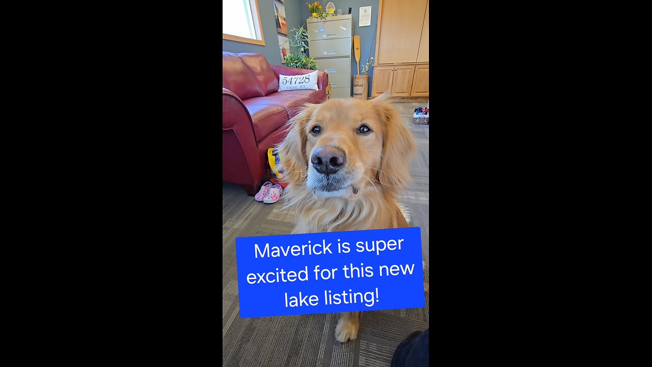 Maverick is super excited for this new lake listing!
