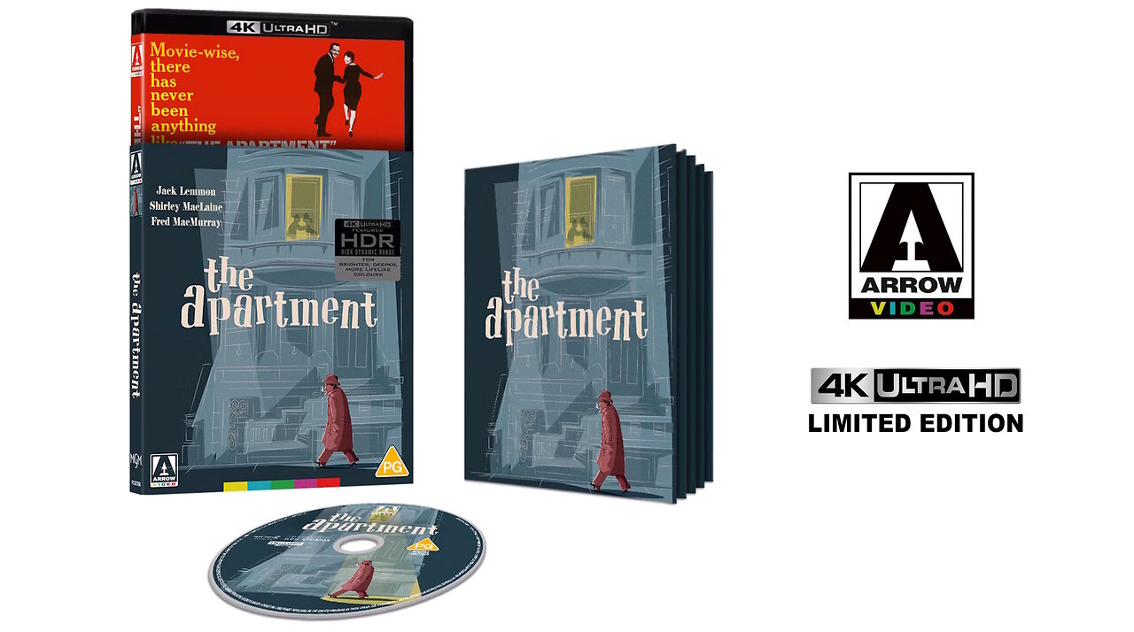 The Apartment [Arrow Video 4K UHD Limited Edition] From Billy Wilder