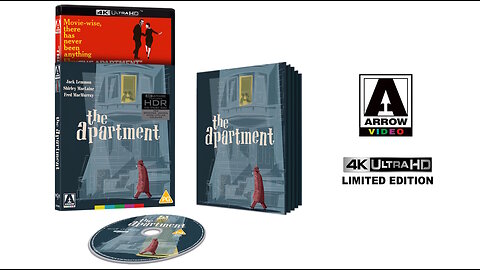 The Apartment [Arrow Video 4K UHD Limited Edition] From Billy Wilder