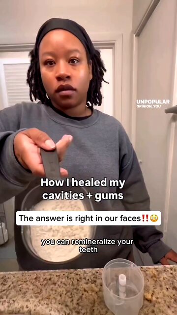 How I Remineralized My Gums and Teeth