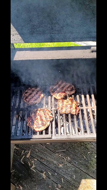 4th Of July 2025 Cookout Grilling Hamburgers