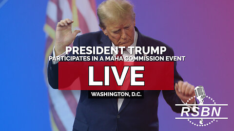 LIVE: President Trump Participates in a MAHA Commission Event - 5/22/25