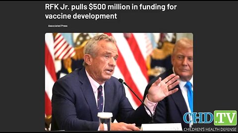RFK CANCELS COVID MRNA RESEARCH, VINAY OUSTED FROM FDA? 🔥
